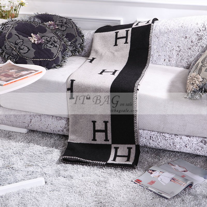 Hermes Blanket Balck 7